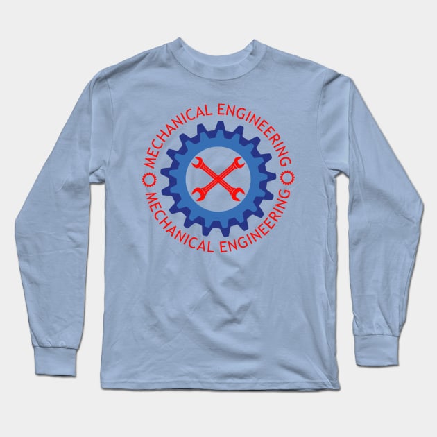 mechanical engineering best design mechanics lovers Long Sleeve T-Shirt by PrisDesign99